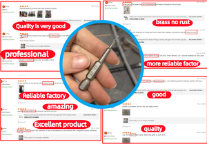 مجموعة مفكات توركس مغناطيسية مخصصة من الفولاذ S2، 10 قطع، 50 مم، ساق سداسية 1/4 بوصة، مقاسات متنوعة T7 T8 T9 T10 T15 T20 - Product Image 2