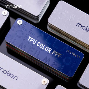 Moben Dry/Wet Appliquer 1.52*2m/Roll Nano Coated TPU Color Shift PPF Green Rainbow Emerald Self Healing Car Protection Film - Product Image 5