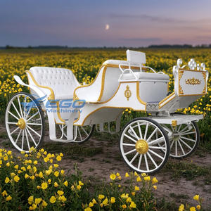 Nouvelle Carrosse Royale de Luxe Électrique Sans Chevaux Modèle Victoria 2026, Idéale pour Parcs d'Attractions - Vente Flash - Product Image 1