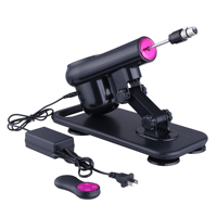 AUXFUN 3XLR Machine sexuelle automatique à poussée, modèle de base avec télécommande, pour hommes et femmes, mini machine d'amour portable