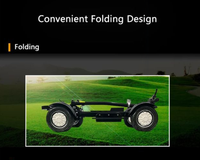 Vente flash : Scooter de golf électrique pliable à 4 roues, 2400W, chariot de golf chinois, chariot électrique haute puissance