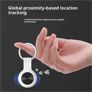Traceur GPS compact pour animaux de compagnie avec batterie remplaçable et réseau de <span class=keywords><strong>localisation</strong></span> en temps réel, anti-perte pour animaux et clés - Product Image 2