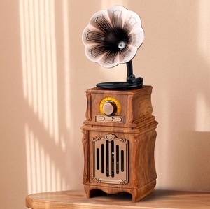 Haut-parleur professionnel rétro rechargeable, compatible avec les clés USB, pour usage quotidien. - Product Image 6