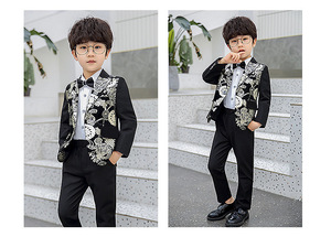 Conjuntos <span class=keywords><strong>de</strong></span> Ropa <span class=keywords><strong>para</strong></span> Niños Más Vendidos, Conjunto Formal <span class=keywords><strong>de</strong></span> 4 Piezas <span class=keywords><strong>para</strong></span> Bebé, Ropa <span class=keywords><strong>de</strong></span> Otoño <span class=keywords><strong>para</strong></span> Niños al por Mayor - Product Image 4