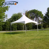 Tente blanche de grande taille pour fête de mariage, canopée de fête en plein air, grande tente de spectacle de luxe, fabrication chinoise