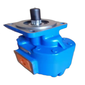 Bomba hidráulica de engranajes simple de alta presión con eje estriado de hierro fundido azul al por mayor, piezas de repuesto hidráulicas para cargadoras de ruedas - Product Image 2