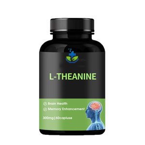 Cápsulas de L-teanina Pure Alpha <span class=keywords><strong>Brain</strong></span> de etiqueta privada, 60 cápsulas por botella, cápsulas de L-teanina - Product Image 2