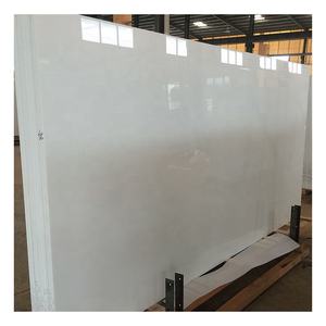 Planche de marbre artificiel moderne en nano-cristal pur blanc, dalle de verre en nano-cristal, plan de travail, plan de toilette, usage intérieur uniquement - Product Image 3