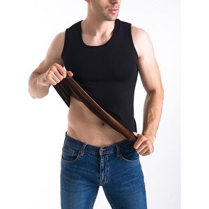 FOXA <b>Thermal</b> Tank <b>Top</b> Men Cotton Fleece Lined Underwear Sleeveless Vest Undershirt Winter Warm Breathable - Product Image 3