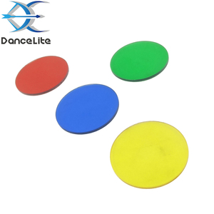 ฟิลเตอร์เลนส์แก้วสำหรับไฟฉายขนาด 41.5 มม. x 2.0 มม. สีสันสดใส พร้อมใช้งาน สีเขียว แดง น้ำเงิน เหลือง ใส สำหรับ C8 - Product Image 1