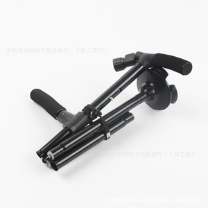 Folding Walking Stick Aluminum Alloy T-Handle LED Light Portable Trekking Stick for Seniors - Product Image 3