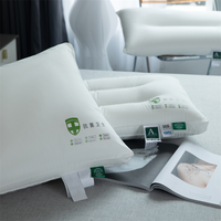 Oreiller d'hôtel pour la protection cervicale, aide au sommeil, antibactérien, anti-acariens, 200TC, noyau solide, pour la maison et les étudiants