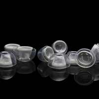 Embouts d'oreille en latex transparent antidérapants pour Apple Airpods Pro 1/2, embouts de protection pour écouteurs, couvre-écouteurs, réduction du bruit, embout d'oreille