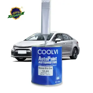 COOLVI tinta prateada moderada para reparo de carros, tinta prateada para reparo de carros, toner sólido