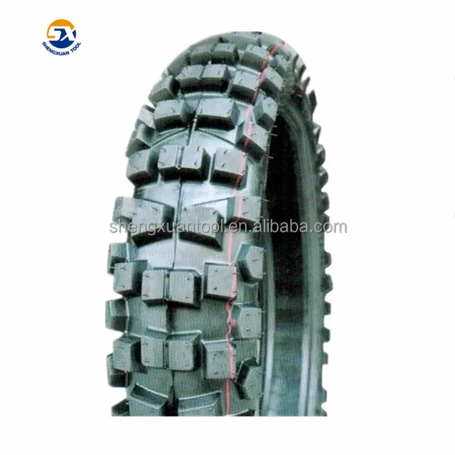 Sterke Kwaliteit Tubeless Motorband 4.10-18