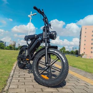 จักรยานไฟฟ้าเสือภูเขา750W E-BIKE ยางอ้วน V20จักรยานไฟฟ้า - Product Image 6
