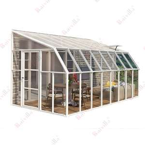 Diseño Modular, policarbonato, paneles, <span class=keywords><strong>terraza</strong></span> acristalada conservatorios para solárium con claraboya de ventilación - Product Image 6