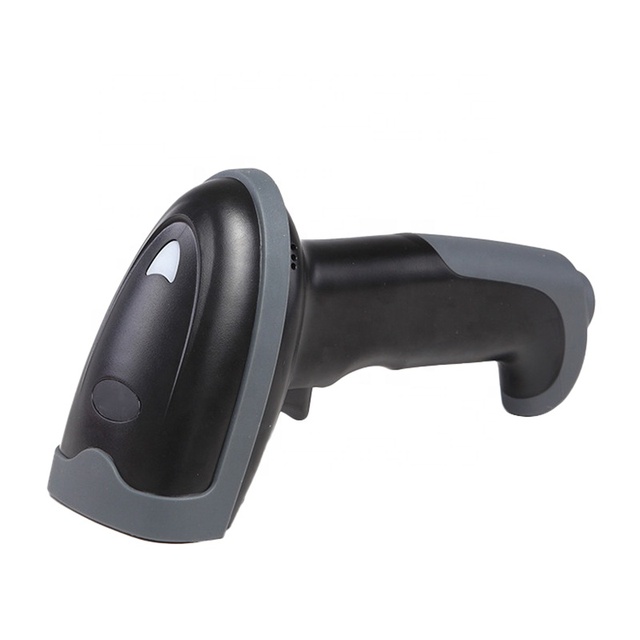 Barcode Scanner Fast Speed 300 Times Per Second Handheld USB Wired 32 Bit 1D Supermarket Laser Barcode Scanner
