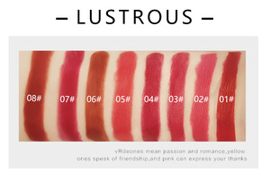 <span class=keywords><strong>Rouge</strong></span> à lèvres gel crémeux mat longue durée à base de plantes avec effet flou, fini velours hydratant arc-en-ciel, formule naturelle, marque OEM-ODM - Product Image 3