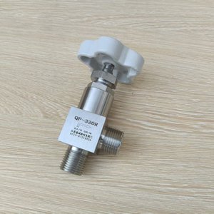Qf-2c Stainless Steel Cylinder <b>Valve</b> 15Mpa G5/8 <b>Needle</b> Type For Corrosive Gas - Product Image 1