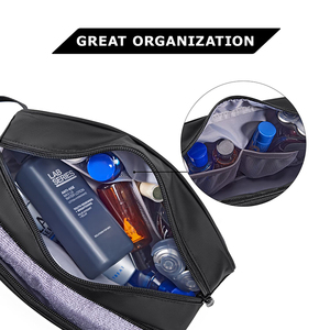 Toiletry Bag for Men Travel Toiletry Organizer Dopp Kit Water-resistant Shaving Bag for Toiletries <b>Accessories</b> Medium size - Product Image 3