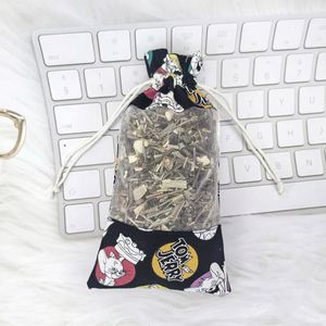 Cotton Pouch Semi-Open Window Sachet Portable Chinese Herbal Mosquito Repellent Herb Bag Screen Wormwood Aromatherapy - Product Image 3