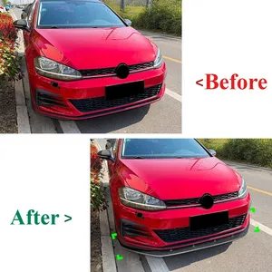 Para Golf 7.5 MK7.5 GTD GTE 2017-2019, Alerón Delantero, Difusor, Protector Inferior, Kit de Carrocería, Accesorios - Product Image 2