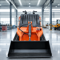 Livraison Gratuite Porte-à-Porte : Mini-chargeuse compacte agricole hydraulique diesel