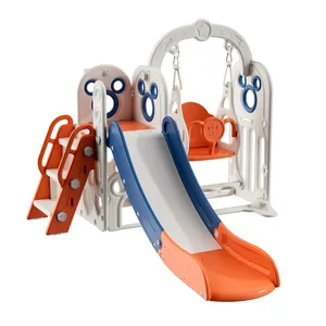 Slide Indoor Household Kids Home Baby Slides Swing Three-In-One Children Small Toddler Toys Slide For Children 1 To 3 Years