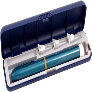Boîte de rangement pour insuline en PU personnalisable de haute qualité avec logo, étui pratique pour stylo et seringue médicale, emballage en verre - Product Image 1