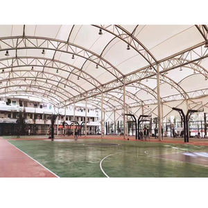 Toldo de Membrana Arquitectónica para Cancha de Baloncesto, Diseño Personalizado, Impermeable, de Tela PVDF - Product Image 5