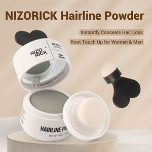 Poudre capillaire en plastique NIZORICK 4,5 g / Cache-racines temporaire personnalisé pour cheveux gris - Qualité cosmétique - Product Image 2