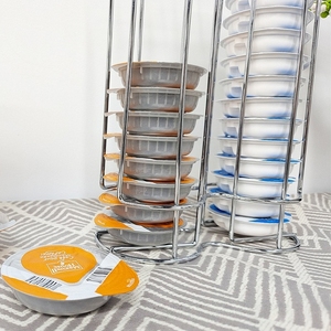 Support pour capsules de cocktails <span class=keywords><strong>Bartesian</strong></span>, support de rangement en fil métallique 2 pièces - Compatible Tassimo pour bar à domicile et cuisine, design minimaliste - Product Image 6