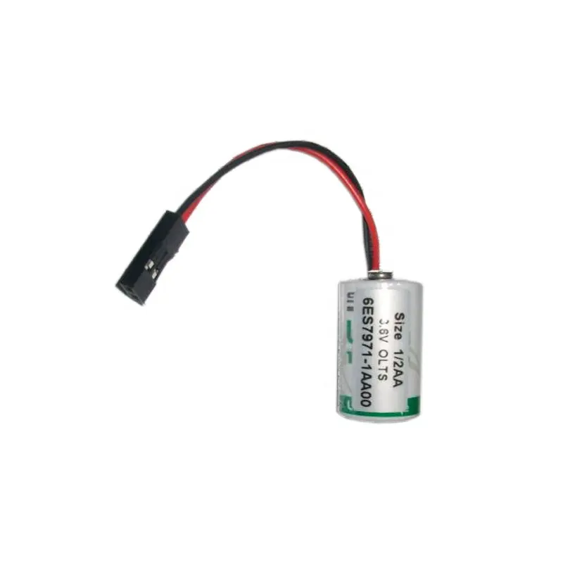 Sistema de controlador lógico programable Siemens, búfer de batería SIMATIC S7 para PLC 3,6 V, 6ES7971-1AA00-0AA0