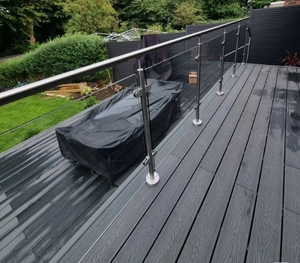 Ringhiere per balconi in vetro temperato laminato, ringhiere per ponti, corrimano, acciaio inossidabile e sistemi di ringhiere in vetro - Product Image 4