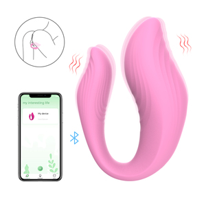 YLOVEリキッドシリコンAPPコントロール女性パンティー膣バイブレーターUSB充電式大人のおもちゃ - Product Image 1