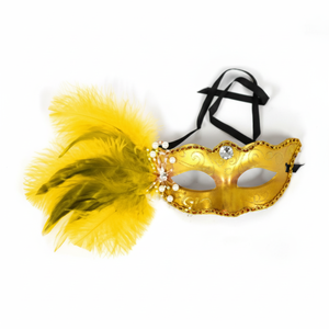 Pratico evento felice maschera giallo stile veneziano per scale giocattoli forniture per animali domestici - Product Image 1