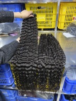 Cheveux Birmans Bruts 100% Naturels Non Traités 4B4C 3B3C Afro Kinky Bouclés Tissage de Cheveux Humains Paquets de Cheveux pour Extensions