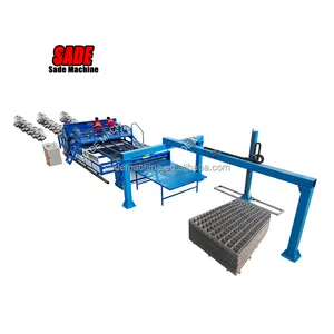 3-6mm coil wire feeding wire mesh welding machine full automatic wire mesh machine of production line