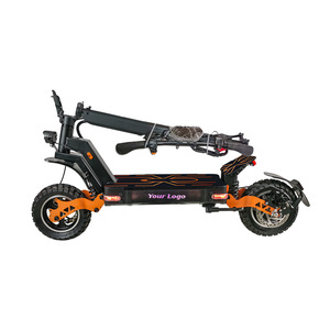 Nuovo Scooter Elettrico Fuoristrada per Adulti con Doppio Ammortizzatore in Lega di Alluminio, Motore Brushless 1000W, Capacità 120kg, 45 km/h, LED - Product Image 3