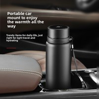 Bouteille d'eau thermique 1L/800ML, garde au chaud et au froid, thermos pour eau, thé, café, flacons sous vide, bouteille isolée en acier inoxydable pour voiture