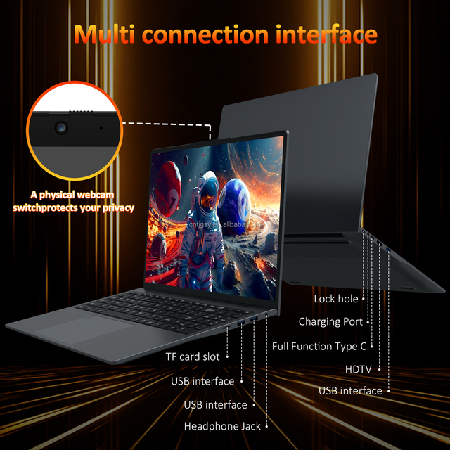 Notebook Computer Factory 14.1 Inch AMD Ryzen 7 8GB RAM 256GB SSD Windows 11 Pro