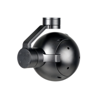 Kamera Payload UAV A10T Pro Dual Sensor EO IR 10X Optical Zoom 19mm Pencitraan Termal IR
