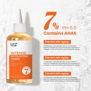 Private Label 7% Ácido Glicólico Toner Esfoliante Hidratante Reduzir Manchetes Pele Toner Rosto - Product Image 4