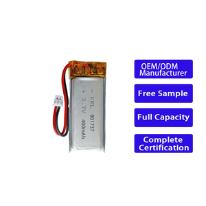 Baterai Pistol Pijat KRL 801637 400mAh untuk Alat Pijat Perkusi Jaringan Dalam & Alat Pemulihan Otot - Product Image 1