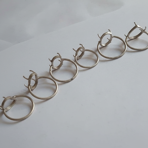 Hari OM Creations ขายส่ง925เงินสเตอร์ลิงทำด้วยมือแหวนอันงดงามสำหรับเครื่องประดับหินประจำเดือนเกิดใช้ได้ทุกเพศ - Product Image 1