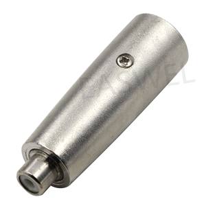 Adaptateur audio <span class=keywords><strong>XLR</strong></span> mâle vers <span class=keywords><strong>RCA</strong></span> femelle, connecteur 3 broches <span class=keywords><strong>RCA</strong></span> <span class=keywords><strong>XLR</strong></span> pour microphone et haut-parleur - Product Image 3