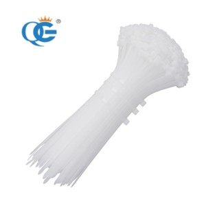 Attaches-câbles en nylon personnalisables en usine, longueur 370 mm 380 mm, attaches autobloquantes, attaches zippées en blanc et noir, presse-étoupe - Product Image 2