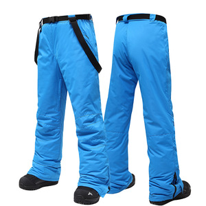 <span class=keywords><strong>Pantalones</strong></span> de esquí de alta calidad personalizados al por mayor al aire libre a prueba de viento cálido grueso doble correa <span class=keywords><strong>pantalones</strong></span> de esquí - Product Image 6
