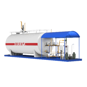 Hoge Kwaliteit 5m3 Skid Mounted <span class=keywords><strong>Lpg</strong></span> Opslagtank Voor Tankstation Gebruik - Product Image 1